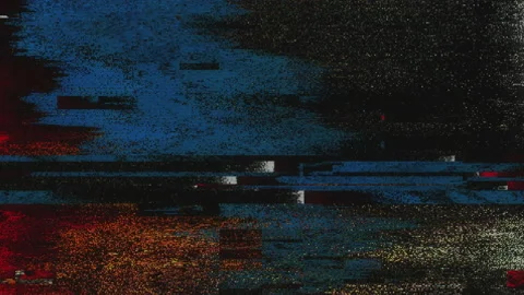 Unique Design Abstract Digital Pixel Noise Glitch Error Video Damage Stock Footage 131032490