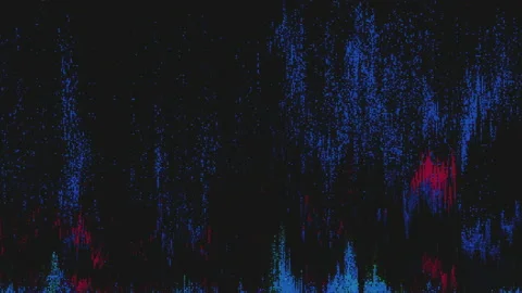 Unique Design Abstract Digital Pixel Noise Glitch Error Video Damage Video stock 135076746