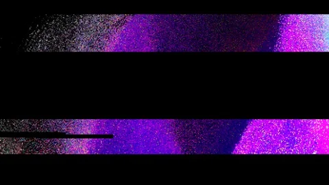 Unique Design Digital Pixel Noise Glitch Error Video Damage, Black Screen - Use Stock-Footage 114990181