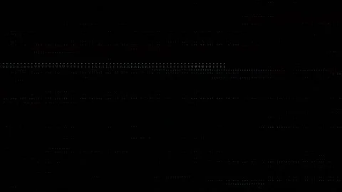 Unique Design Digital Pixel Noise Glitch Error Video Damage, Black Screen. Video stock 170847608