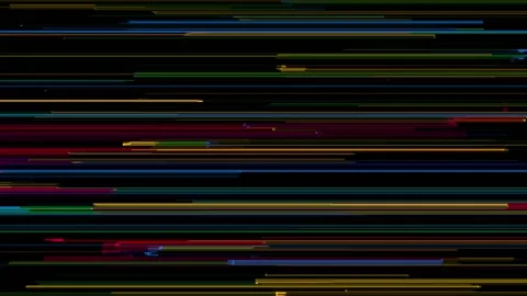 Unique Design Digital Pixel Noise Glitch Error Video Damage, Black Screen. Video stock 170847738