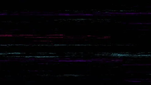 Unique Design Digital Pixel Noise Glitch Error Video Damage, Black Screen. Video stock 170847740