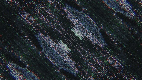 Unique Design Futuristic Abstract Digital Animation Pixel Noise Glitch Backgroun Stock Footage 114972045
