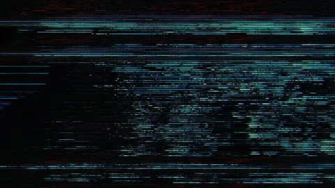 Unique Design Glitch noise static television VFX. Stock Footage 202173425