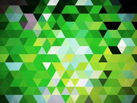 A unique designing  pattern of colorful 3D shapes イラスト素材