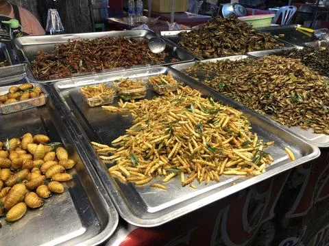 Unique Dining in the Thailand Foto stock