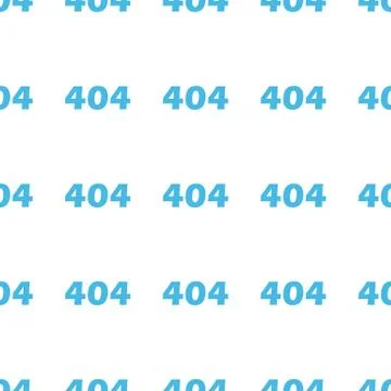 Unique Error seamless pattern Stock Illustration