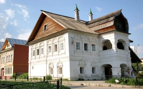 Unique example of ancient architecture. nizhny novgorod russia. 스톡 사진