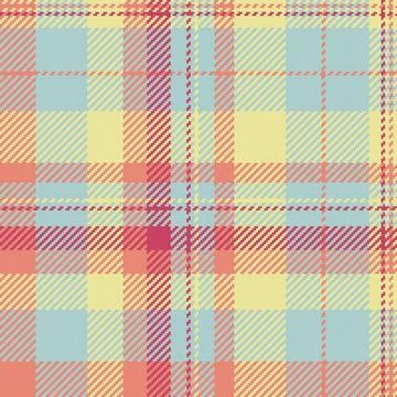 Unique fabric background texture, mexico check plaid textile. Rojo tartan v.. Stock Illustration