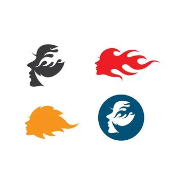 Unique face woman icon vector illustration design Stock Illustration