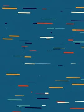 Unique geometric pattern with bright colors and clean lines. Ideal for website Stock Illustration