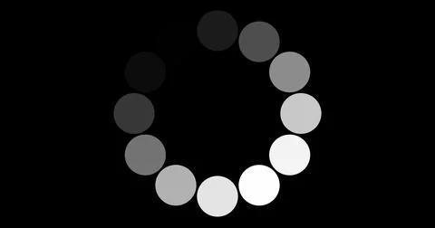 Unique GOLD circular eliptical loader animation on black. Metallic shining .. 스톡 일러스트