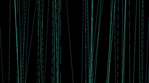 Unique green doted lights lines motion background Stock-Footage 252650480