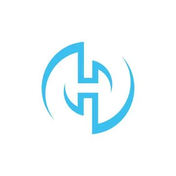 Unique Hero icon logo vector design Stock Illustration