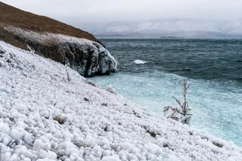 Unique ice 스톡 사진