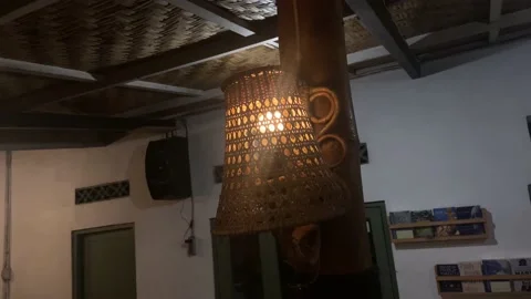 Unique lamp Stock Footage 227377695