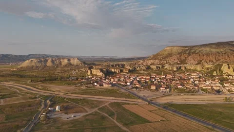 Unique landscape of Cappadocia Stock Footage 309111459