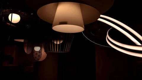 Unique lights Stockbeeldmateriaal 256457158