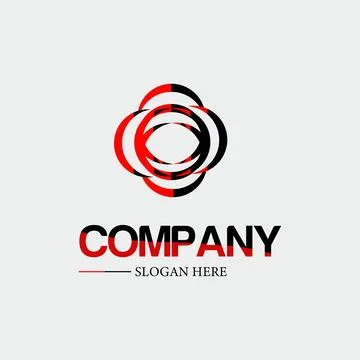 Unique Logo Branding Stock Illustration