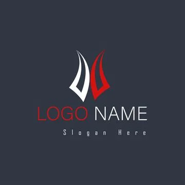 Unique Logo Design Stock Illustration