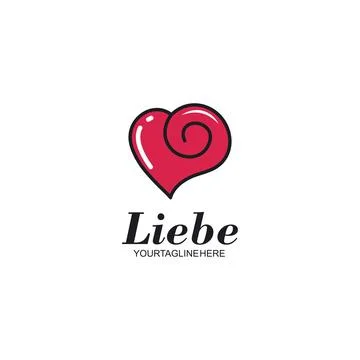 Unique Love  Vector icon illustration design Stock Illustration