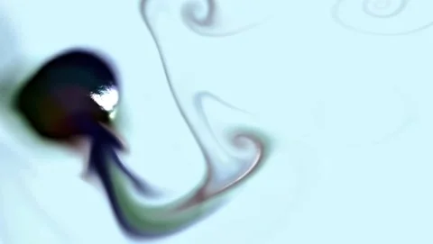 A unique metallic fluid pattern, Vidéo 313356760