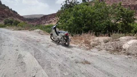 The Unique Mobility of Rural Morocco September 8,2023 Stock Footage 280690245