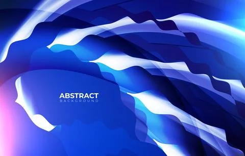 Unique modern and abstract custom element vector with wavy stylish with blue 스톡 일러스트
