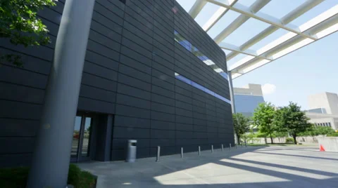 Unique Modern Office Building Stock Footage 29151764