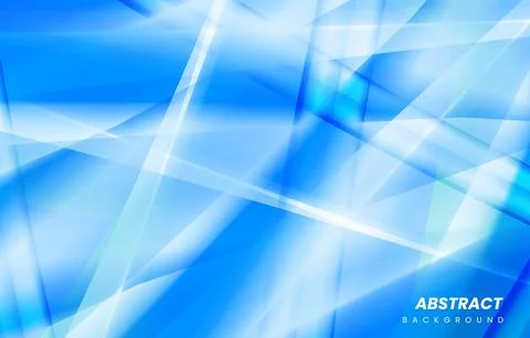 Unique modern realistic creative custom shape with gradient blue color Stockillustratie