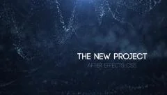 Unique Movie Trailers and Titles Particles Opening Credits Stock After Effects
