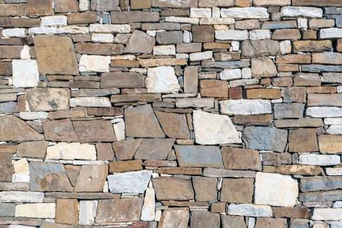 Unique nature stone wall pattern Stock Photos