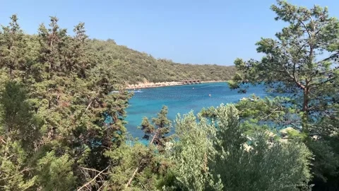 A unique nature view from Muğla-Bodrum Stock Footage 171376735