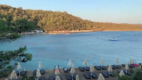 A unique nature view from Muğla-Bodrum Stock Footage 171376844