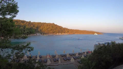 A unique nature view from Muğla-Bodrum Stock Footage 171377065