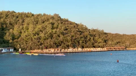 A unique nature view from Muğla-Bodrum Stock Footage 171377861