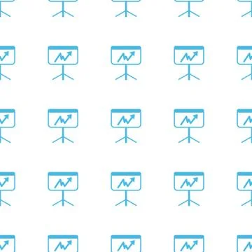 Unique New chart seamless pattern Stock Illustration