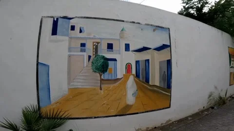 Unique painting Video stock 242424494