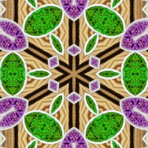 Unique pattern abstract background, Kaleidoscope, geometric concept Stock Footage 227316146