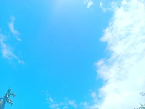 Unique pattern of clouds Stock Photos