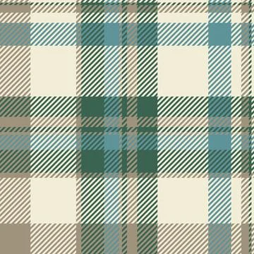 Unique pattern fabric vector, 60s check plaid texture. Infinity tartan back.. Stock Illustration
