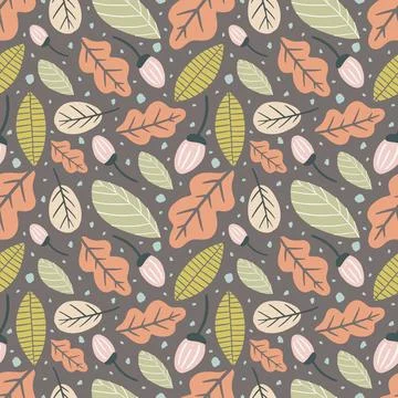 Unique pattern of leaf Stock Illustration