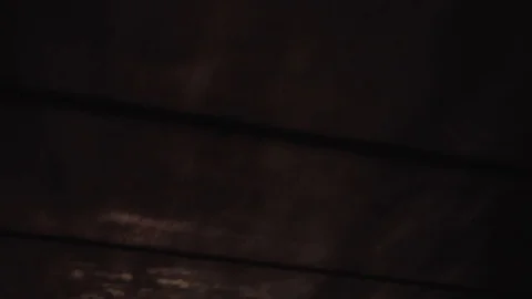 Unique Perspective Shot, Light Reflects On Bridge, Boat Comes Out On Other Side Stock Footage 70572766