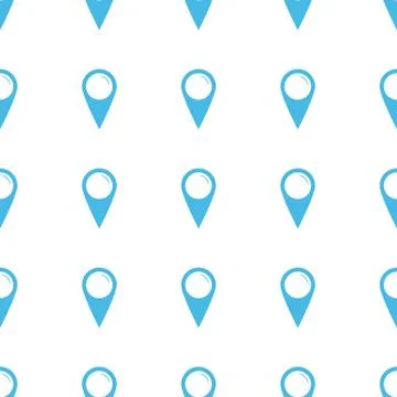 Unique Pointer seamless pattern Stock Illustration
