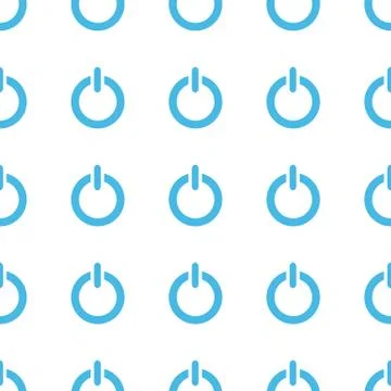 Unique Power seamless pattern Stock Illustration