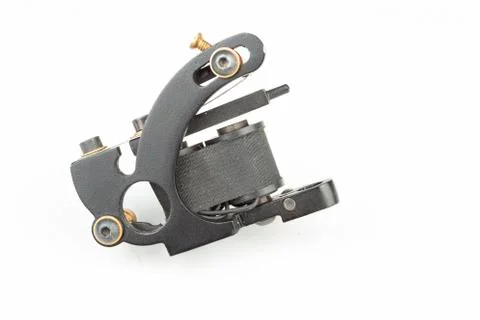 The unique professional tattoo machine. Stock Photos