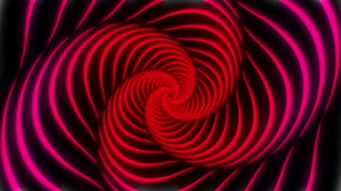 Unique rotating pattern motion background animation with attractive colors. Stock Footage 305383338
