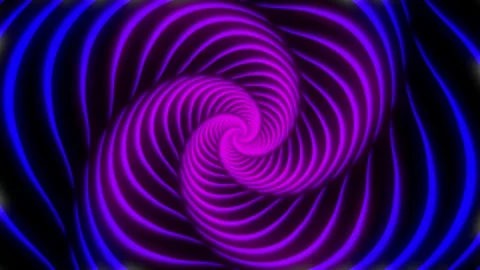 Unique rotating pattern motion background animation with attractive colors. Stock Footage 305383538