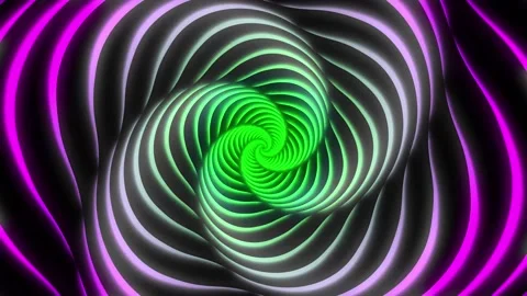 Unique rotating pattern motion background animation with attractive colors. Stock Footage 305384271