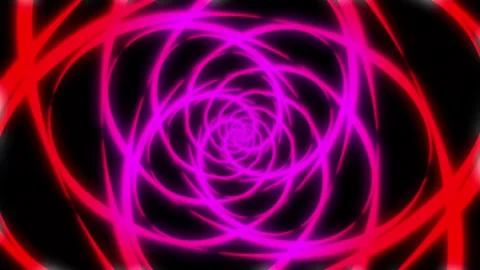 Unique rotating pattern motion background animation with attractive colors. Stock Footage 305384477